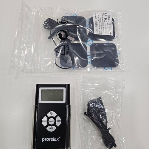Prorelax TENS/EMS Duo Blackline ηλεκτροδιεγέρτης νέος