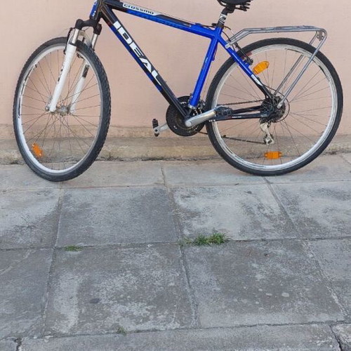 Ideal Crossmo bicycle like new, men's city blue
