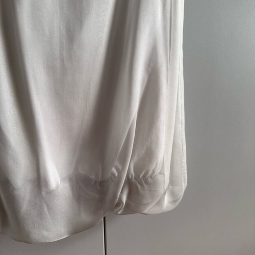 Toi&Moi blouse like new, white with silver details, size M