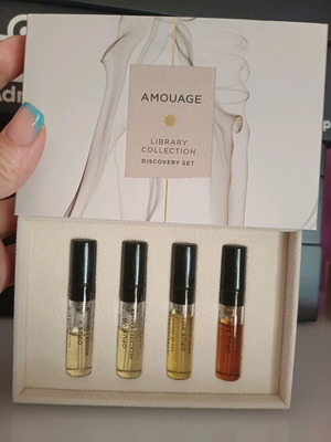Amouage Library Collection Discovery set 4×2ml like new, tester