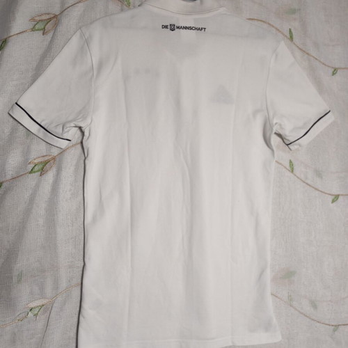 Adidas Germany DFB Die Mannschaft men's polo shirt white size S BJ9302