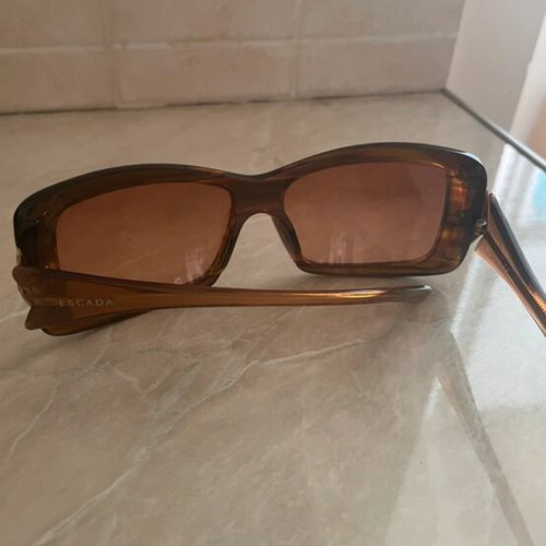 Vintage Escada sunglasses used, brown