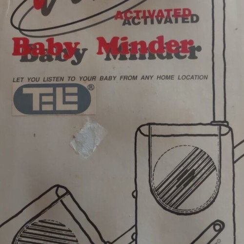 Voice Activated Baby Minder by TELE new in box