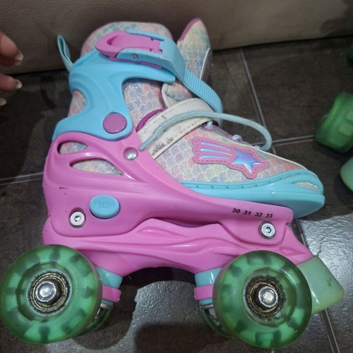 Scooter and roller skates set like new