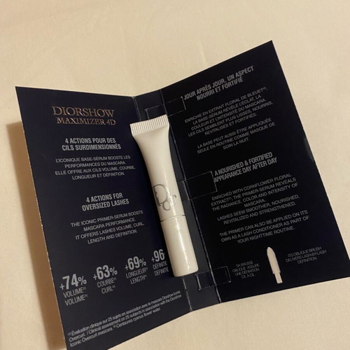 Diorshow Maximizer 4D Lash-Primer Serum new sample 1ml