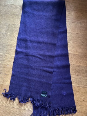 Joop scarf new wool purple without label