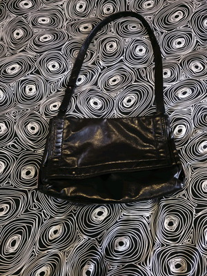 Zara shoulder bag used, black with minor wear