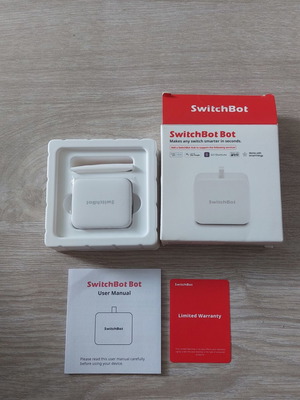 SwitchBot Bot smart automation robot new, white