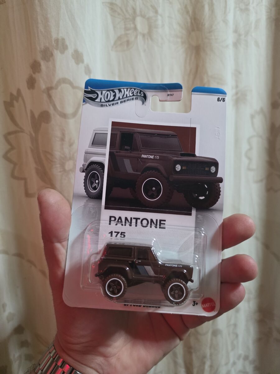 Hot Wheels Silver 67' Ford Bronco Pantone… - € 7,00 - Vendora.cy