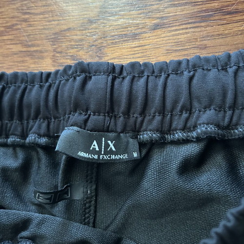 Armani Exchange black sportswear set, medium