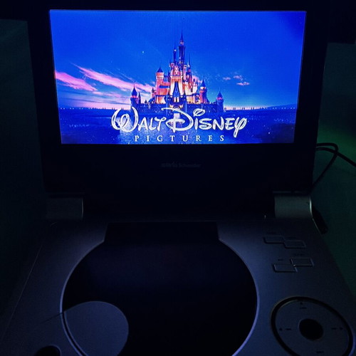 Portable DVD player like new with accessories