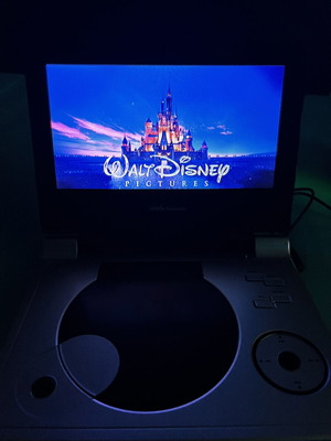 Portable DVD player like new with accessories