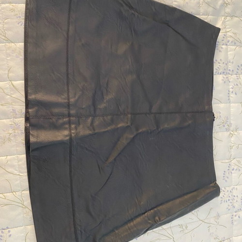 Moutaki leather skirt large