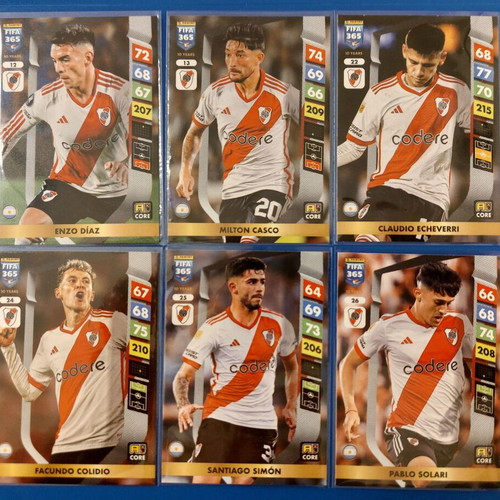 Panini Fifa 365 Adrenalyn XL 2025 River Plate cards new
