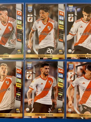 Panini Fifa 365 Adrenalyn XL 2025 κάρτες River Plate καινούργιες