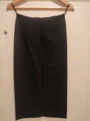 Acrobat pencil skirt like new, black, long, size S