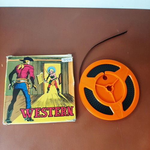 Super8 Western film used, vintage 60s