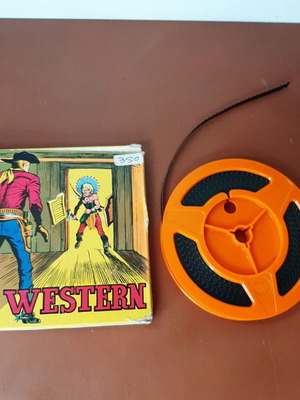 Super8 Western φιλμ μεταχειρισμένο, vintage δεκαετίας 60