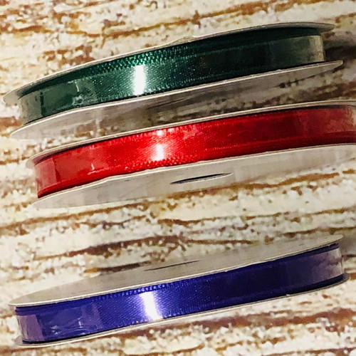 Gift wrapping ribbons pack 3 pcs new, nylon