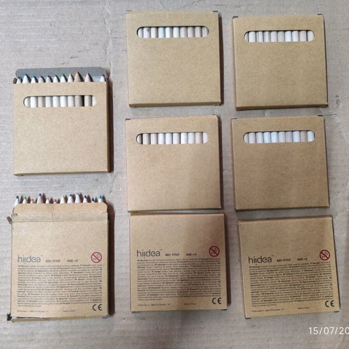 Colored pencils new, pack of 100 boxes with 12 pieces each