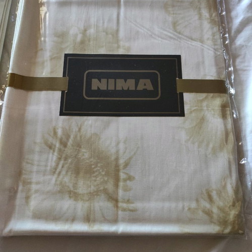 NIMA Home bed sheets new, 100% cotton, set of 2 with pillowcase
