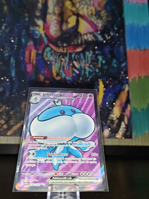 Jellicent ex card in excellent condition