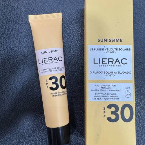 Lierac Sunissime The Velvety Fluid SPF30+ 40ml new