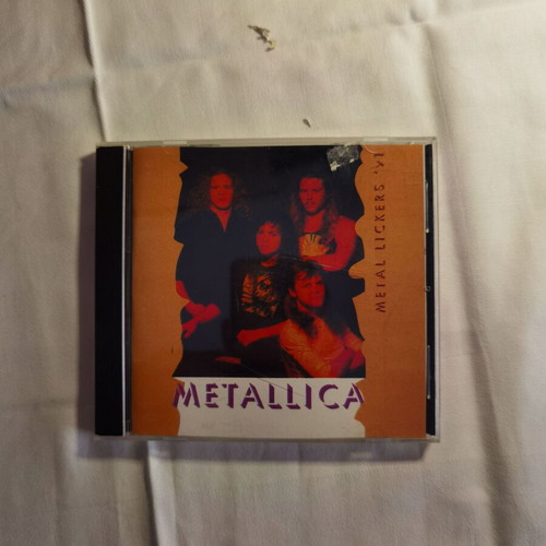 Metallica Metal Lickers '91 Live CD like new