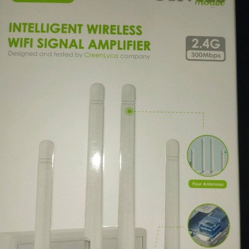 Wifi Extender repeater with powerful antennas, new