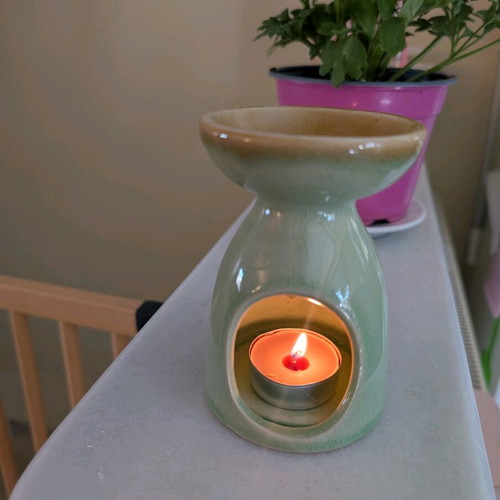 Aromatherapy lamp like new, handmade