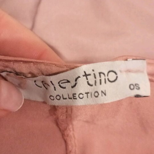 Celestino women's blouse pink like new, one size, batwing sleeves