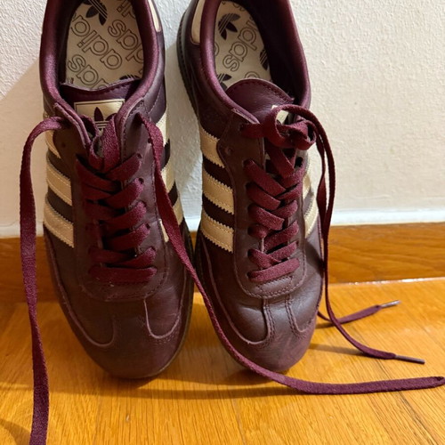 Adidas Original Samba Limited Edition burgundy leather like new