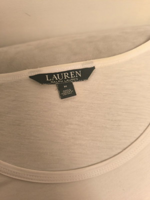 Γυναικείο T-shirt Ralph Lauren μεταχειρισμένο, μέγεθος M, άσπρο