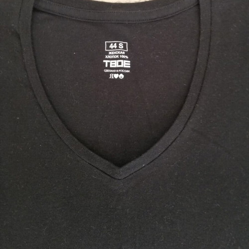 Blouse size S black 100% cotton like new