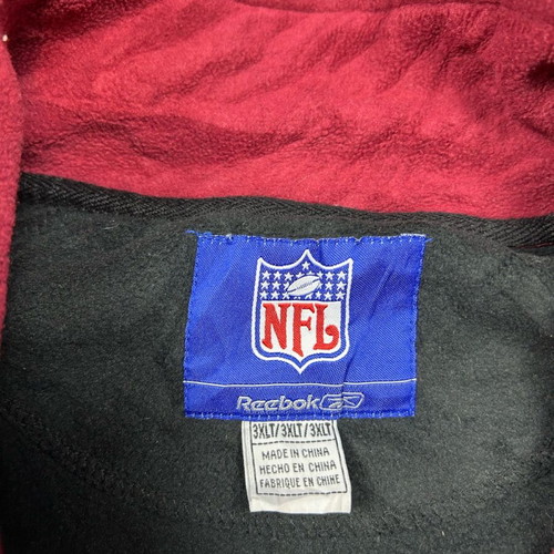 Reebok Redskins NFL fleece jacket used, size 3XL, vintage