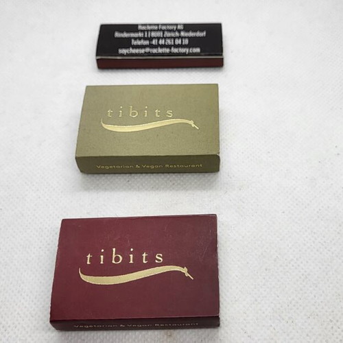 Matchbox packs new, 3 pieces, Switzerland