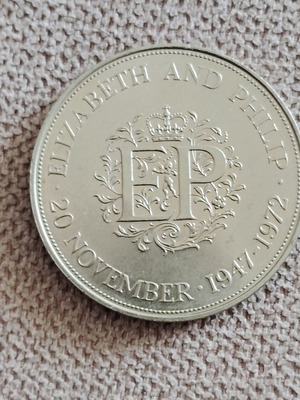 Britain 1972 coin new, Queen Elizabeth