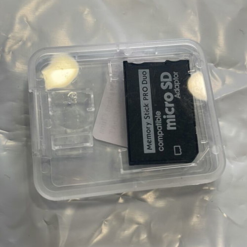 Pro Duo to Micro SD Adapter new
