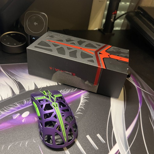 WLMouse Sword X rare purple/green mouse like new