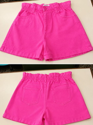 Terranova pink shorts for girls used, ages 12-13