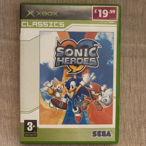 Sonic Heroes Classics Edition Xbox Original game, English full