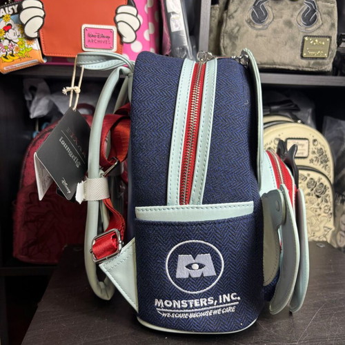 Loungefly Disney Pixar Monsters, Inc. Henry J. Waternoose cosplay mini backpack