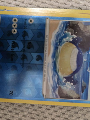 Wailmer Pokemon card new