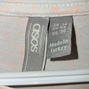 Asos μπλουζσ t shirt top τοπ oversized κοραλκί πορτοκαλί