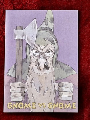 Gnome vs Gnome κόμικ καινούργιο, αυτοέκδοση Ane Art