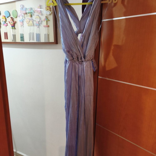 Zara jumpsuit new with pleated pants and unique back