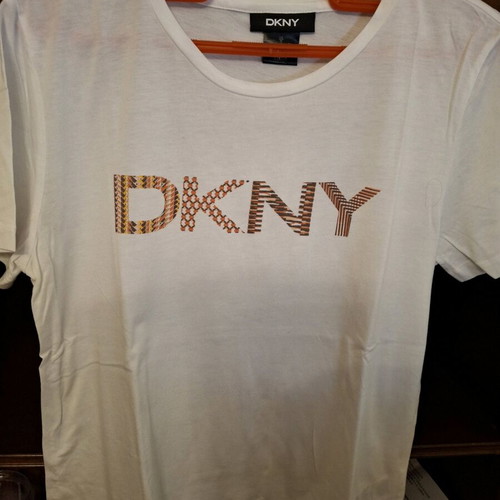 DKNY women's white blouse size M like new