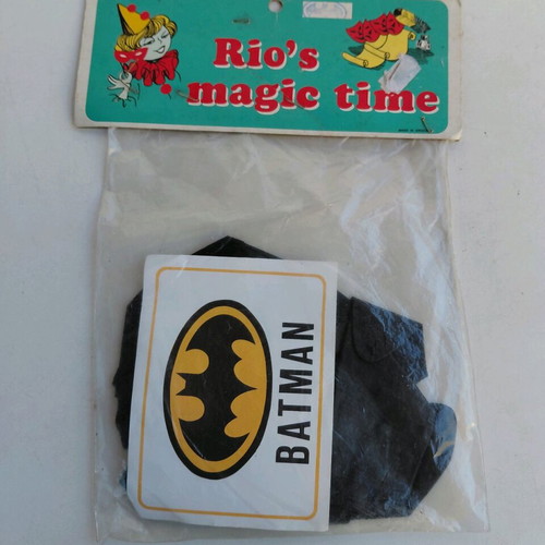 Batman carnival mask from the 80s new Greek made