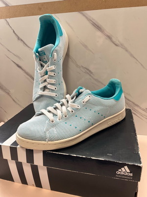 Adidas Stan Smith αθλητικά σαν καινούργια, μέγεθος 43, άσπρο και τιρκουάζ
