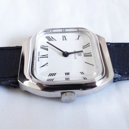 Revue K1115E Swiss mechanical wristwatch, dress style